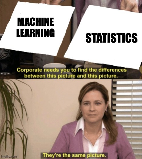 Machine learning is statistics. I don&rsquo;t get it when people disguise the beautiful mathematical equations and proofs with a coded blackbox.